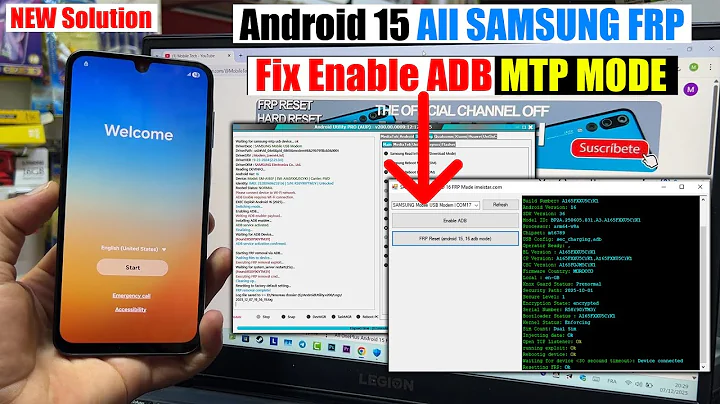 All Samsung Android 15 FRP Bypass New Tool, Google Account Remove |  FRP Unlock