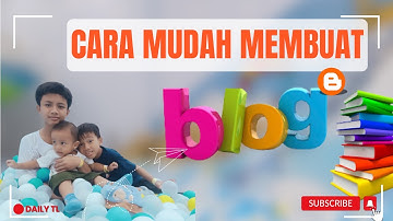Membuat Blog Sendiri di Blogger 2025 || Mudah Sekali