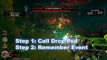 Drop Pod before Event is the way - Deep Rock Galactic