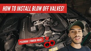 C63s AMG Blow off Valve Installation and Review! (Weistec VTA's)