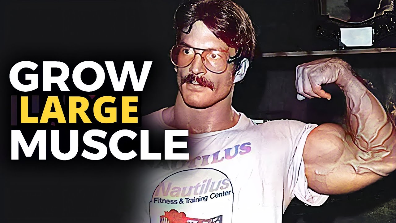 Mike Mentzer Minimalism HIT Workout To Build Muscle Fast!
