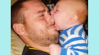 Funny Moments of Baby with Daddy - Big Daddy Moments