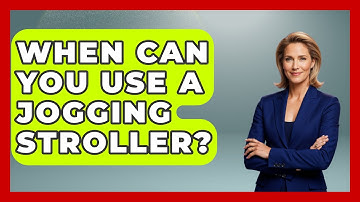 When Can You Use A Jogging Stroller? - Raising A Toddler