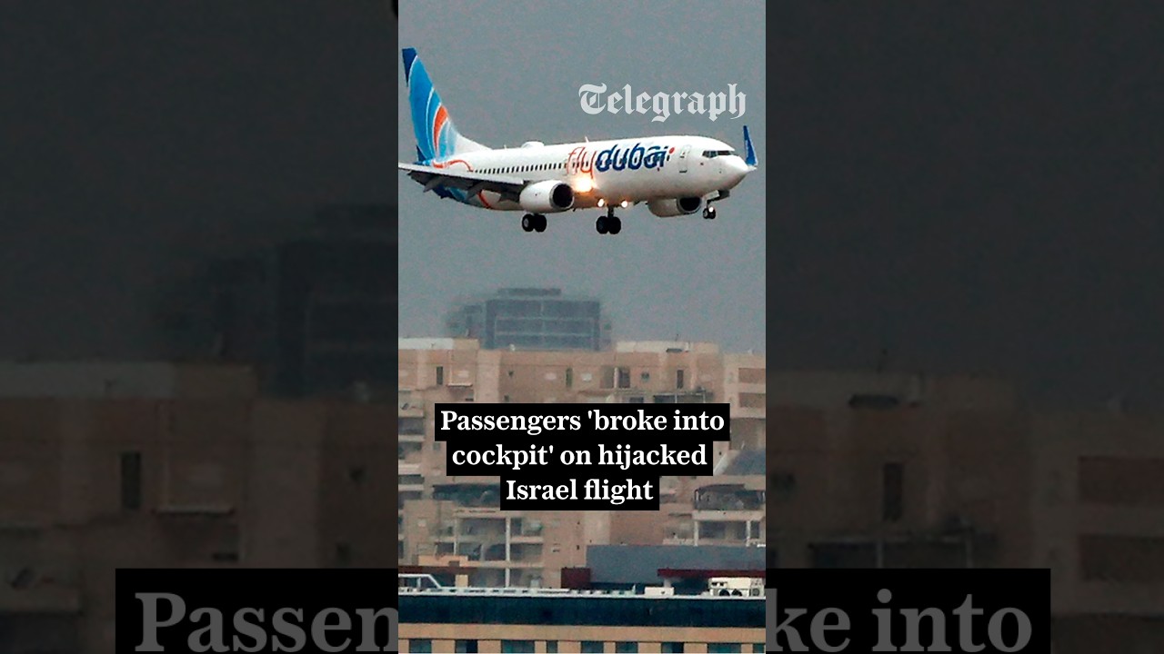 Passengers 'broke into cockpit' on hijacked Israel flight after plane's pilot attacked mid-air
