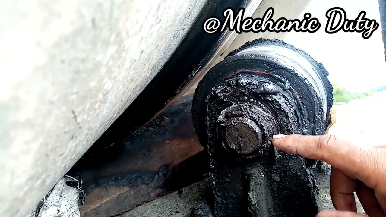 How to pull out ball drum roller and replace bearing? //MechanicDuty