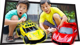 XAVIER & PAPA BALAPAN MOBIL REMOT CONTROL !! Drama Parodi Lucu | CnX Adventurers