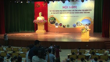 Hội nghị Xúc tiến thương mại nhãn lồng và nông sản Hưng Yên năm 2018