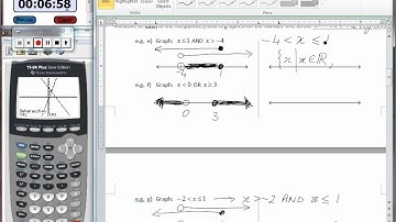 Lesson:  Solving Linear and Absolute-Value Inequalities - PART 2
