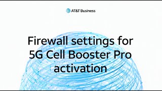 How to update your firewall to enable Cell Booster Pro activation