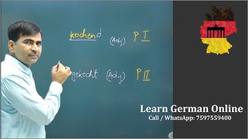 P1 & P2  | German Grammar in Hindi | German for Elementary B1 | Learn German A1 A2 B1 B2