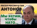 Посол Антонов: Россия хочет остановить экспансию НАТО
