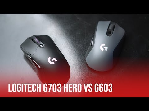 Logitech G703 HERO vs G603 | Mouse Comparison