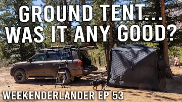 Camping WithOUT A RoofTop Tent?? - WEEKENDERLANDER EP 53 - Family Camps In The LX570