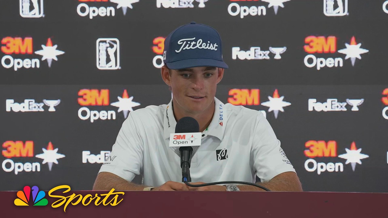 Jackson Koivun: Beating Scottie Scheffler for 3M Open title 'hasn't set in yet' | Golf on NBC Sports