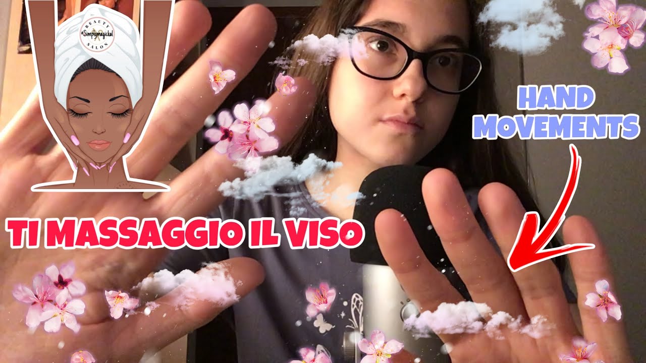 TI MASSAGGIO IL VISO PER FARTI ADDORMENTARE - ASMR 💤