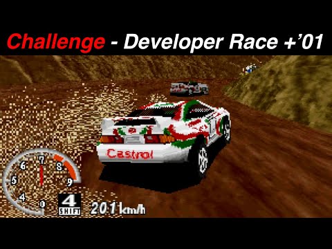 ? Desert (Challenge - Headstart / Clean) [SS/PAL] SEGA RALLY CHAMPIONSHIP (1995)