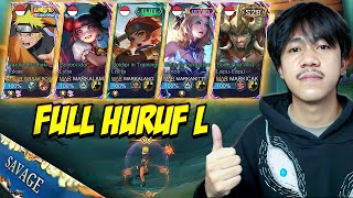 Meta  Huruf L Bersama Squad Mastaka Rancung Auto Savage  Mobile Legends