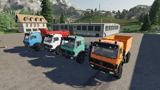 ["FS19", "LS19", "Truck", "Mod", "Review", "Modvorstellung", "mercedes", "benz", "forst", "truck", "4x4", "6x6", "flatbed", "hooklift", "grain"]