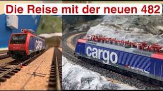 Eine Neue Lok 482 In Einsatz Fahrviedeo Eisenbahnclub Marchtrenk 2024