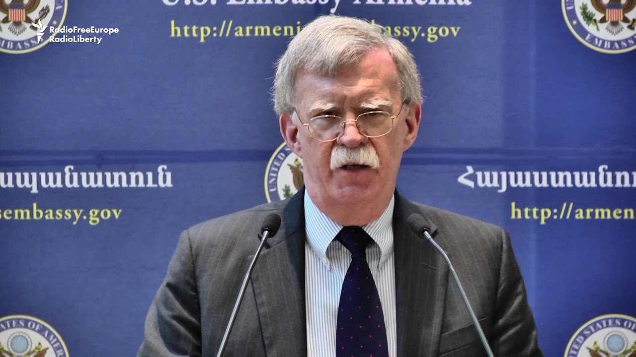 Bolton: After Elections, 'No Better Time' For Armenia To Resolve Nagorno-Karabakh Issue