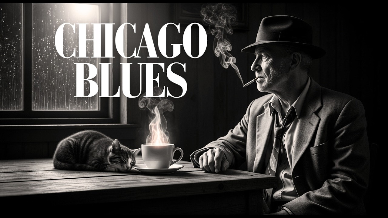 Chicago Blues After Hours – 24/7 Live Guitar Blues & City Lights Mood