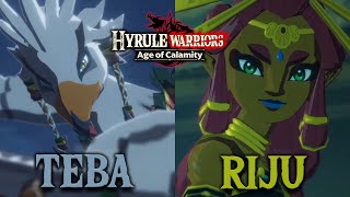 Teba and Riju (\& Patricia) [Cutscene] - Hyrule Warriors: Age of Calamity