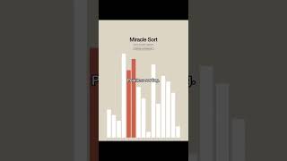 Sorting algorithms but its actually fun #satisfyingvideo #coding #memes