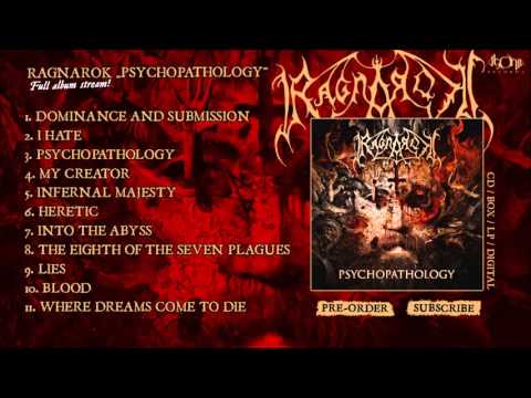 RAGNAROK - Psychopathology (Official Album Stream)