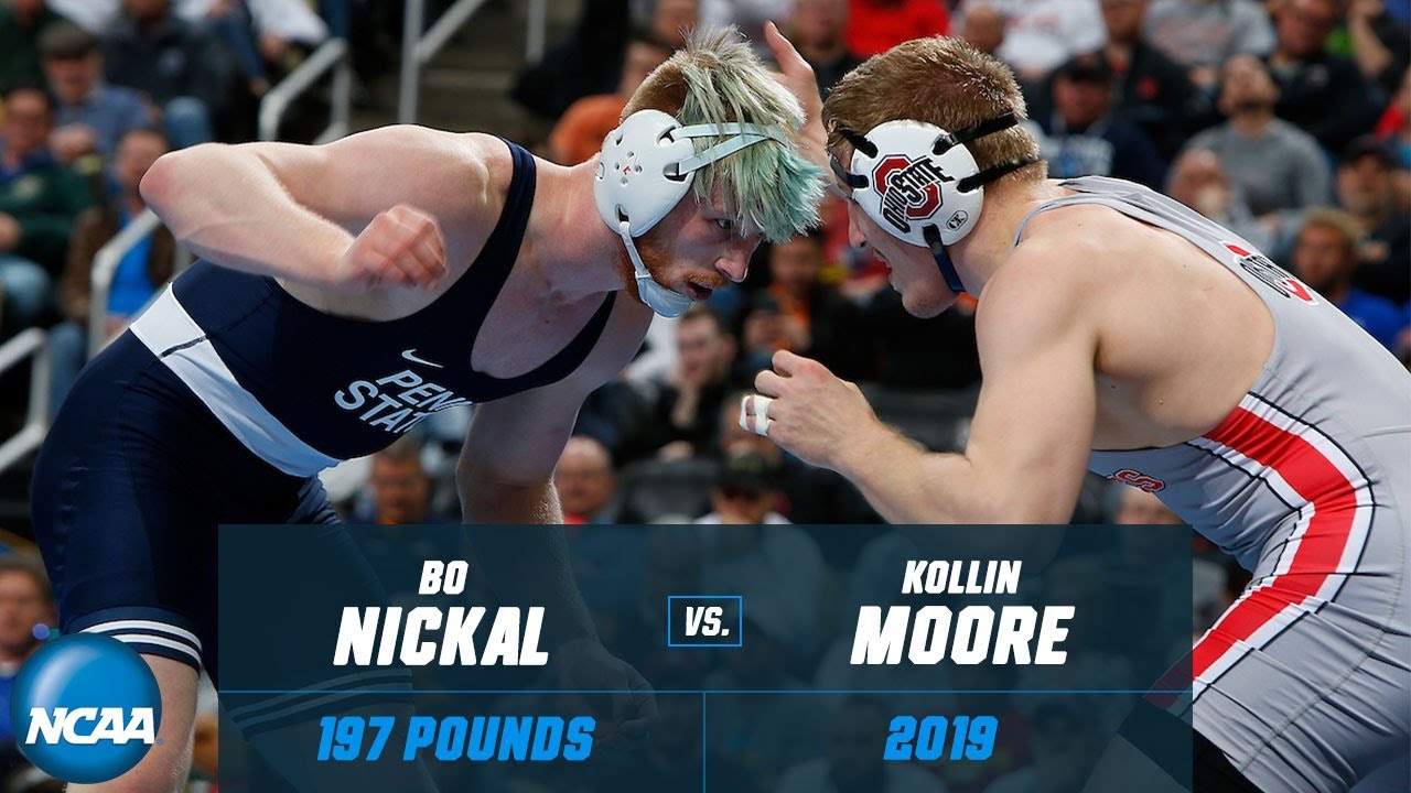 Bo Nickal vs. Kollin Moore: FULL 2019 NCAA championship match at 197 pounds...