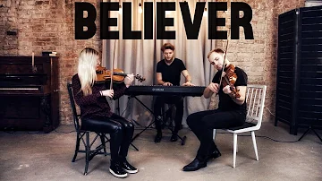 Imagine Dragons Believer instrumental cover by Terzo (violin, viola, piano)