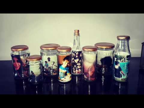 How to make Unique Photo Frames| Memory Jars| Easy DIY