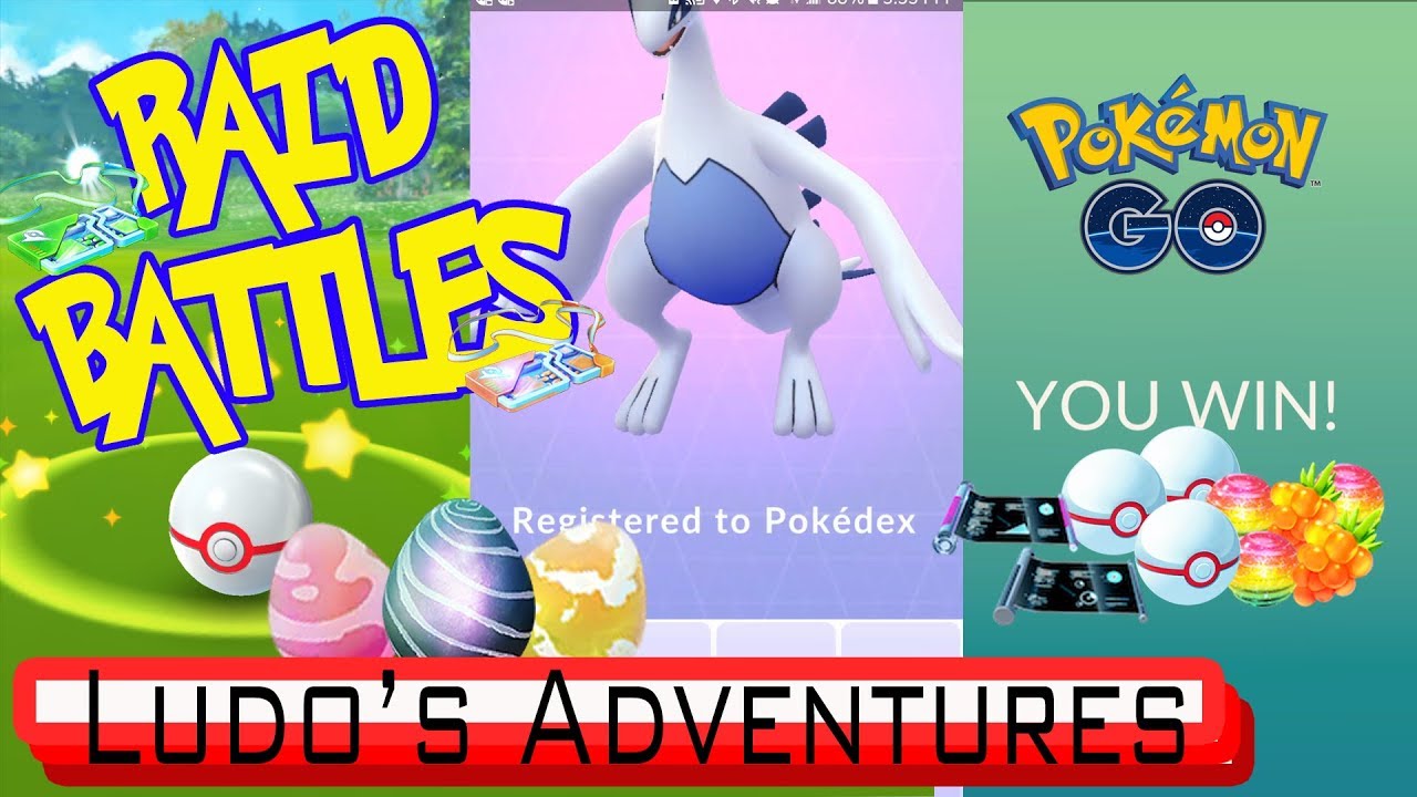 LEGENDARY LUGIA RAID BOSS BATTLE - POKEMON GO GYM RAID