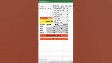 Excel Color Scales: Tips and Tricks for Mastering Conditional Formatting #ExcelTips #ColorScales