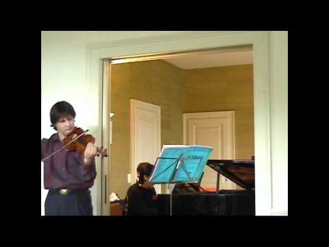 Beethoven Sonata for violin and piano No.2 in A, O...