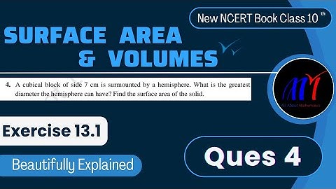 Chapter 13 ( Ques 4 ) Surface Areas & Volumes Exercise 13.1 Class 10 Maths | NCERT Maths