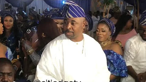 WATCH AS K1 DE ULTIMATE MADE MC OLUOMO TO DANCE & FORGET HIS SORROWS AT ABBEY LANRE 60TH BIRTHDAY