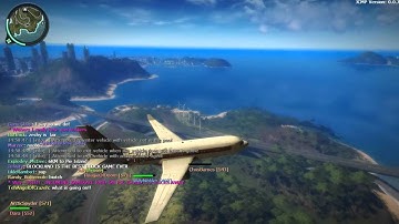 JUST CAUSE 2 MULTIPLAYER MOD w/TheZachorios part 1 - random stuff and atachings