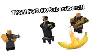 TDS Funni Animation [6K Subscribers Special] | Tower Defense Simulator