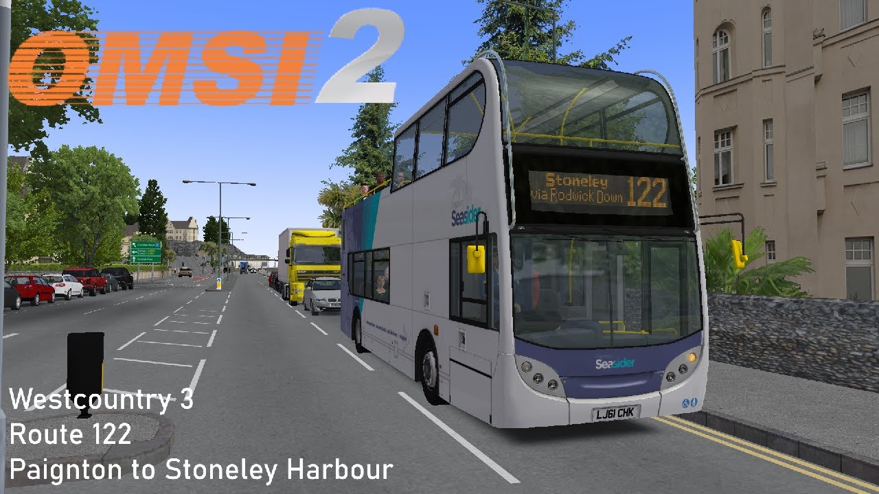 OMSI 2 Westcountry 3 Route 122 to Stoneley Harbour YouTube
