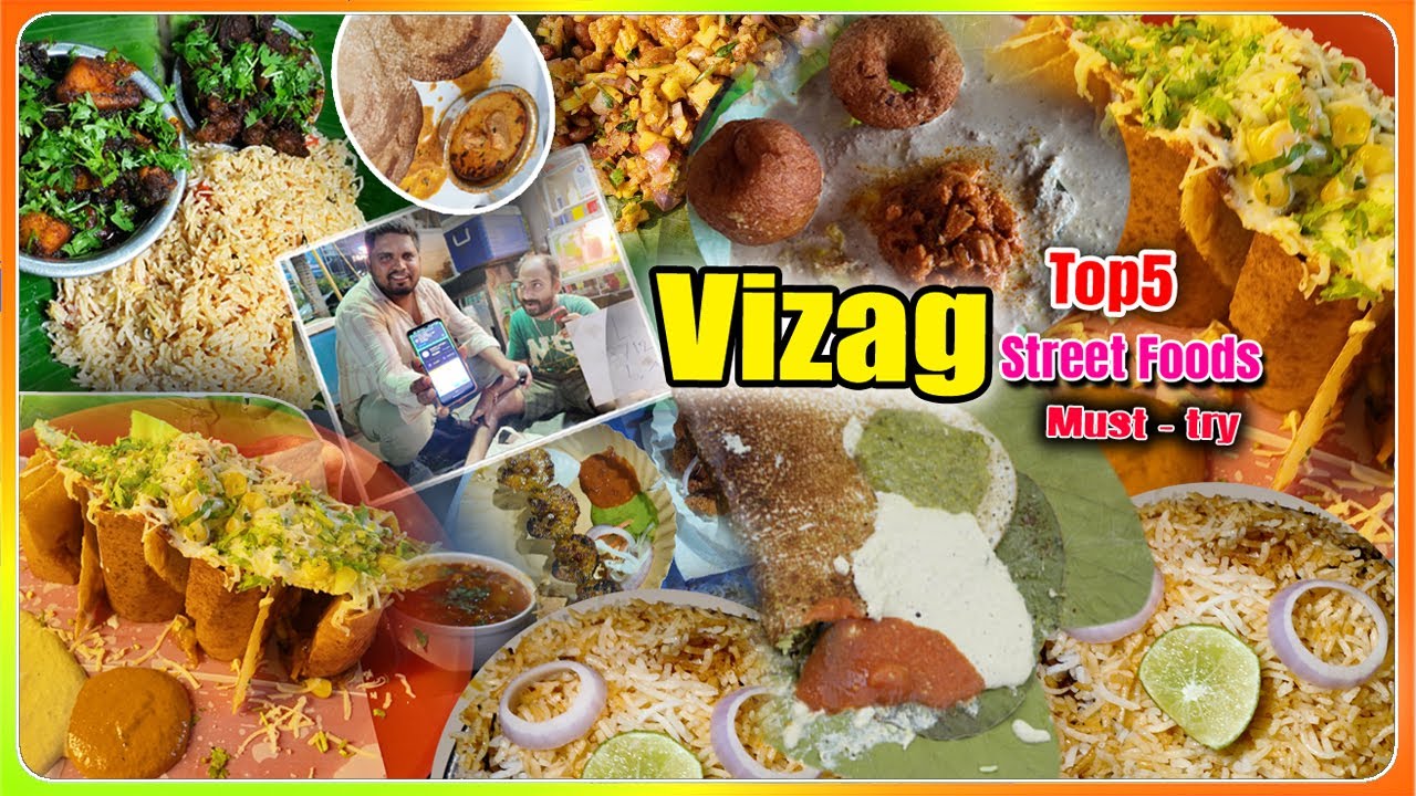 Vizag Top5 Street Food in telugu 