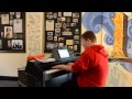 Classically trained teen pianist jams on smart piano