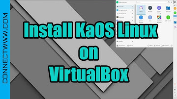 How to Install KaOS Linux on VirtualBox