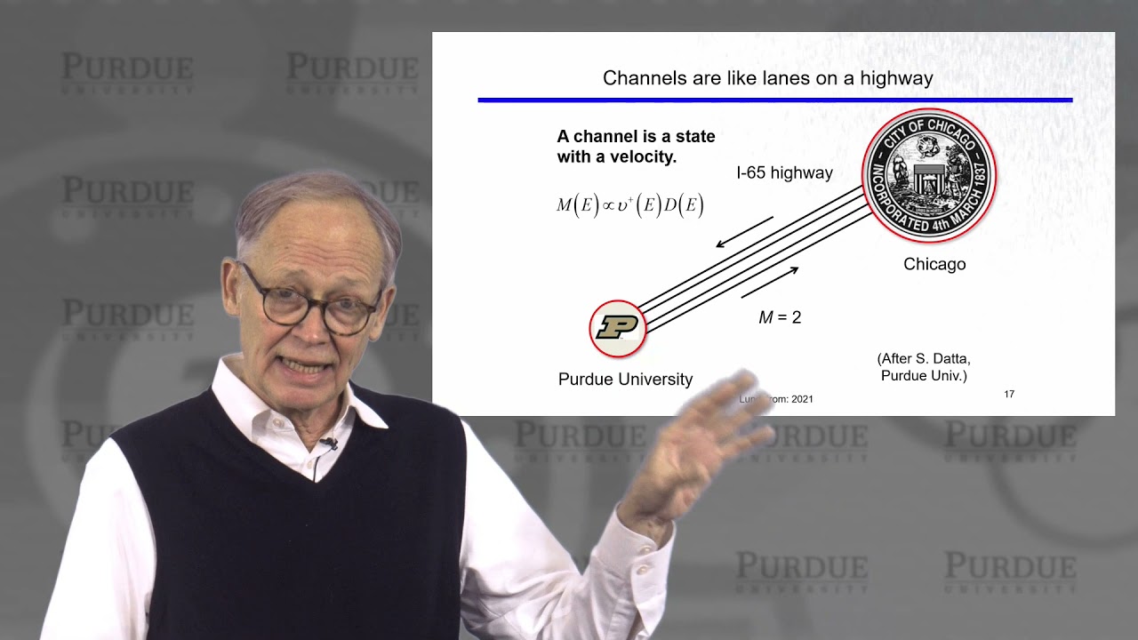 CE Purdue Semiconductor Fundamentals L4.1: Carrier Transport - Landauer Approach