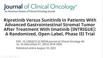 [GIST] Did Ripretinib beat Sunitinib in GIST?