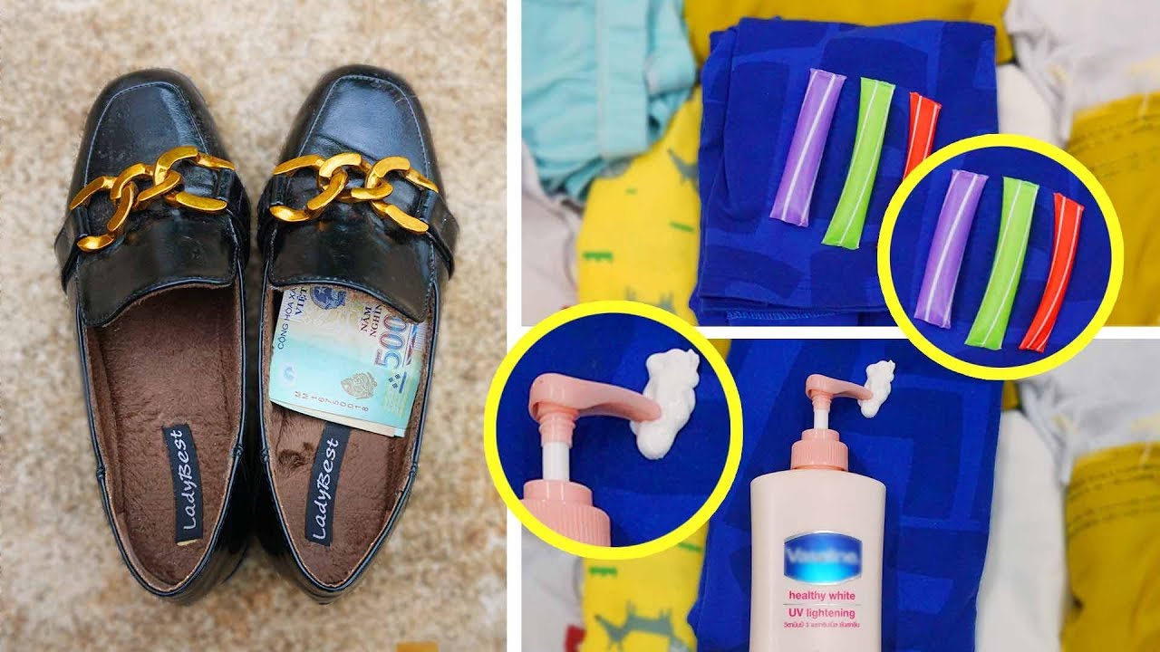 10 SMART TRAVEL HACKS FOR TRAVE | 5 MINUTE CRAFT FOR SIMPLE LIFE - YouTube