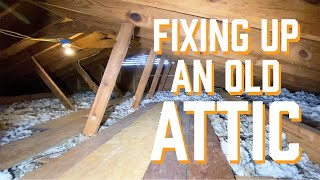 How To Fix An Old Attic