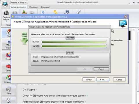 ZCM : ZENworks Application Virtualization IE8