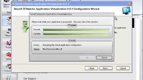 ZCM : ZENworks Application Virtualization IE8