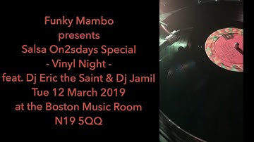 Funky Mambo presents Salsa On2sdays Special - Vinyl Night - Promo Video