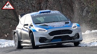 Test Day M-Sport & DG Sport | Ford & Citroën Rally2 | Rallye Monte-Carlo 2023 [Passats de canto]